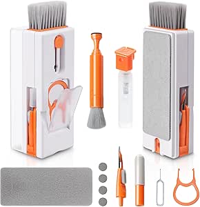 Kit nettoyage PC (soufflette + brosses)
